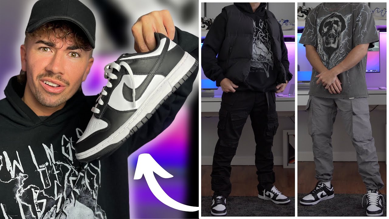 HOW To Style The Dunk Low Panda In 2022! 5 Fits & Tips