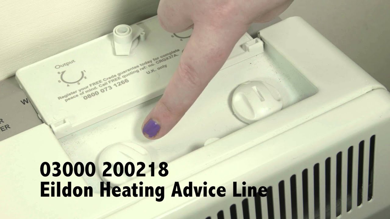 How to Set the Basic Controls of Electric Storage Heaters