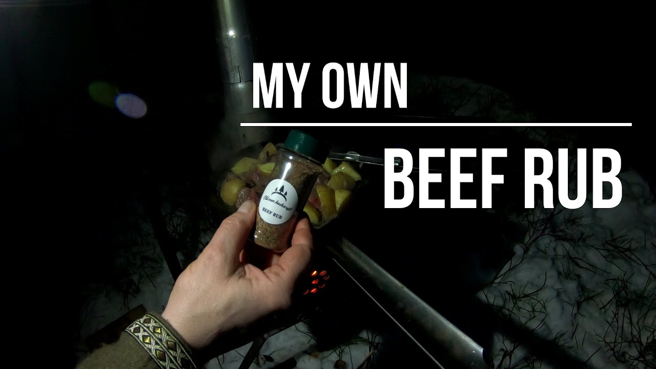 Testing my own beef rub