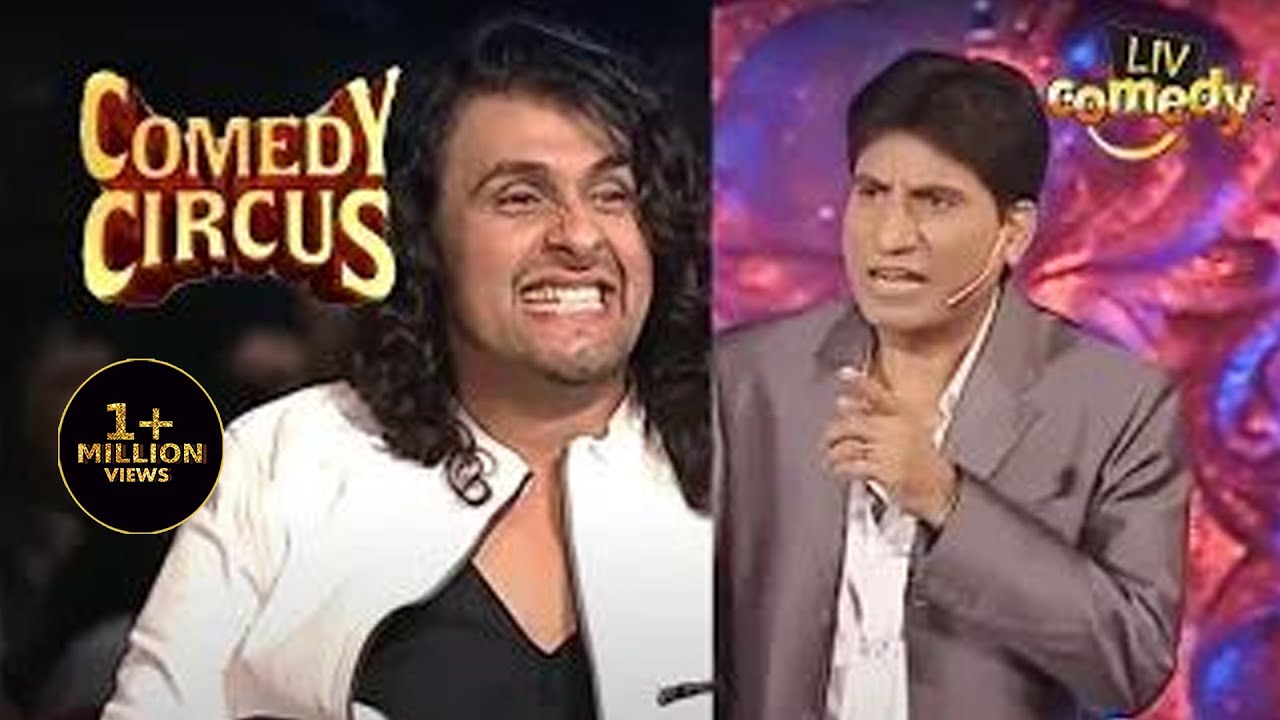 Raju Srivastav Compares Sonu Nigam To A Peeled Egg | Comedy Circus | Raju Srivastav Comedy