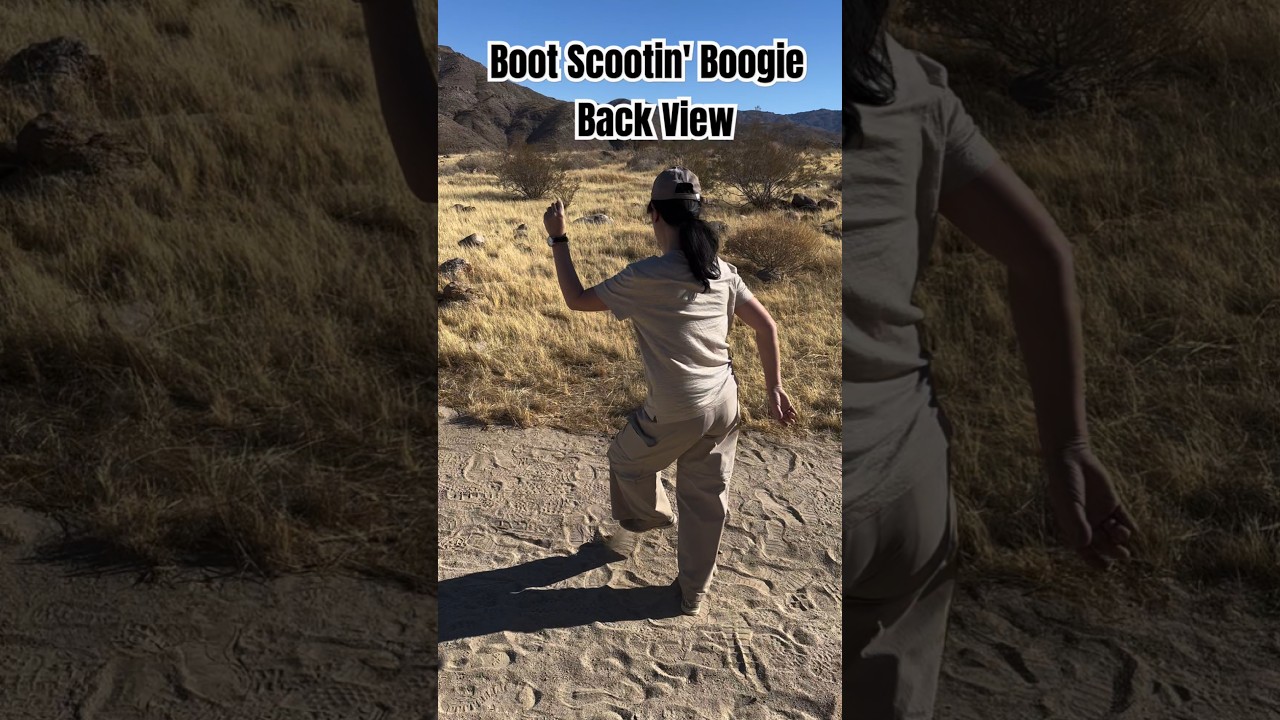 Boot Scootin' Boogie Classic Line Dance / Back View Dance-Along #linedance