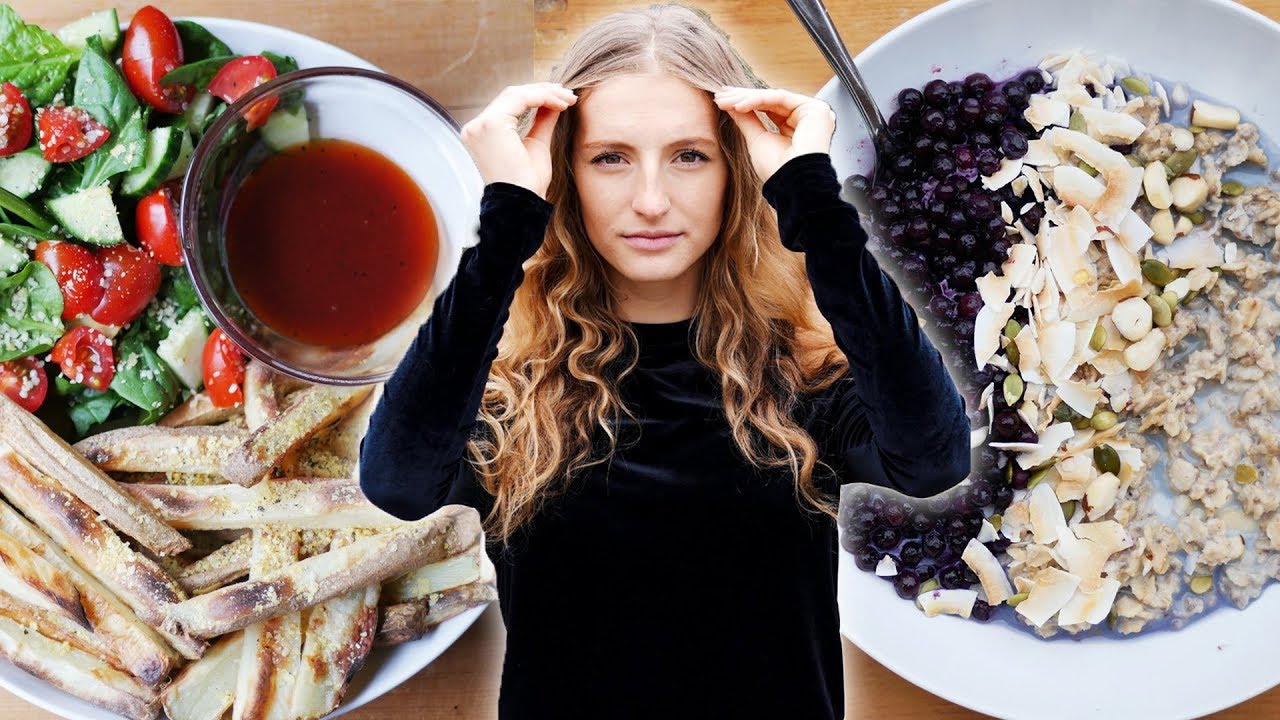 WHAT I EAT in a day VLOG / FULL DAY OF EATING | Getting fit again + easy meals!