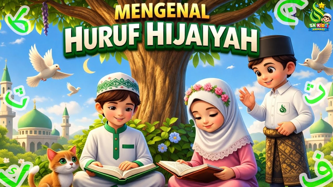 Lagu Anak Islami | Mengenal Huruf Hijaiyah | Lagu Anak Anak Indonesia