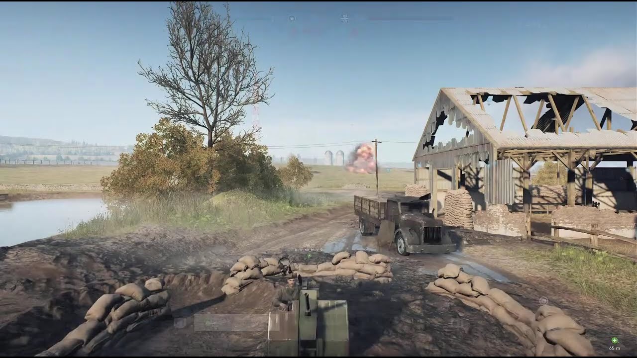 Battlefield V American Tanks & Squads Overwhelm German Counter Attacks In Hannut