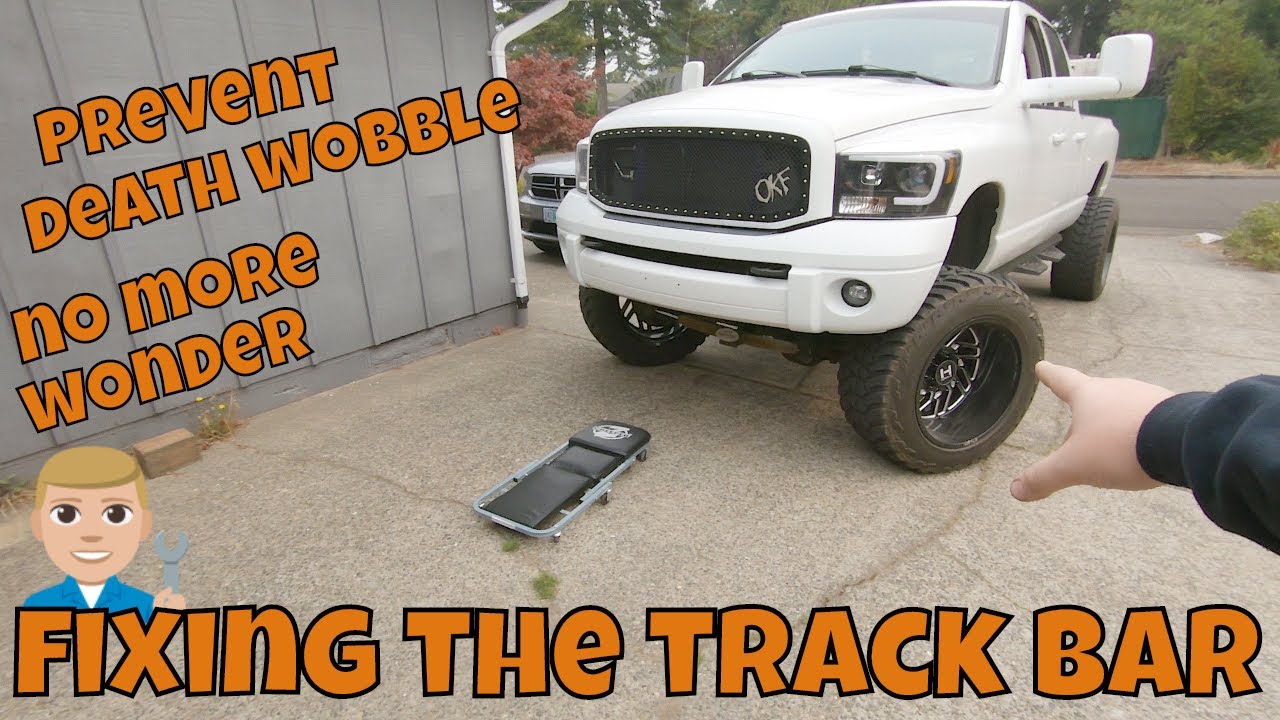Stop death wobble before it happens!!!! Fixing my track bar.