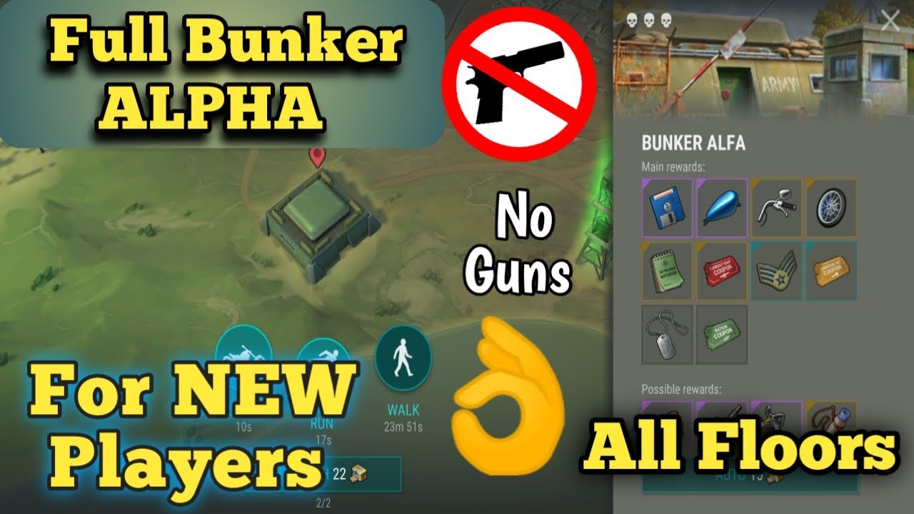 Bunker Alfa No guns Last Day On Earth : Survival ldoe only melee Cheapest Way