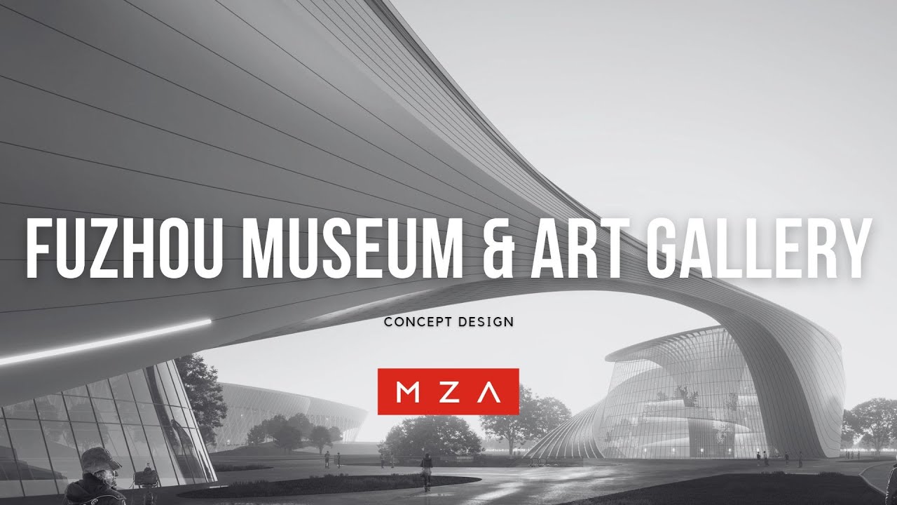 Fuzhou Museum and Art Gallery - Concept Design Animation