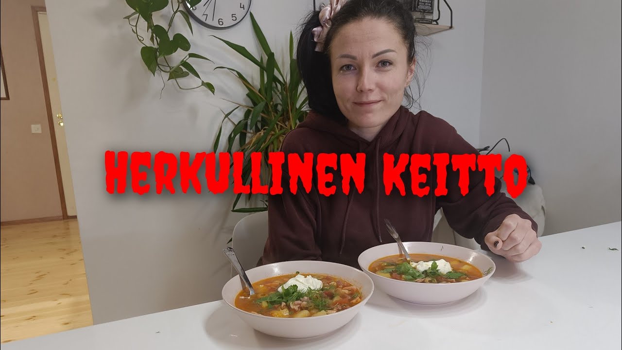 Herkullineen Seljanka. Ven&auml;l&auml;inen keitto mik&auml; on tosi yleist&auml; my&ouml;s Baltiassa