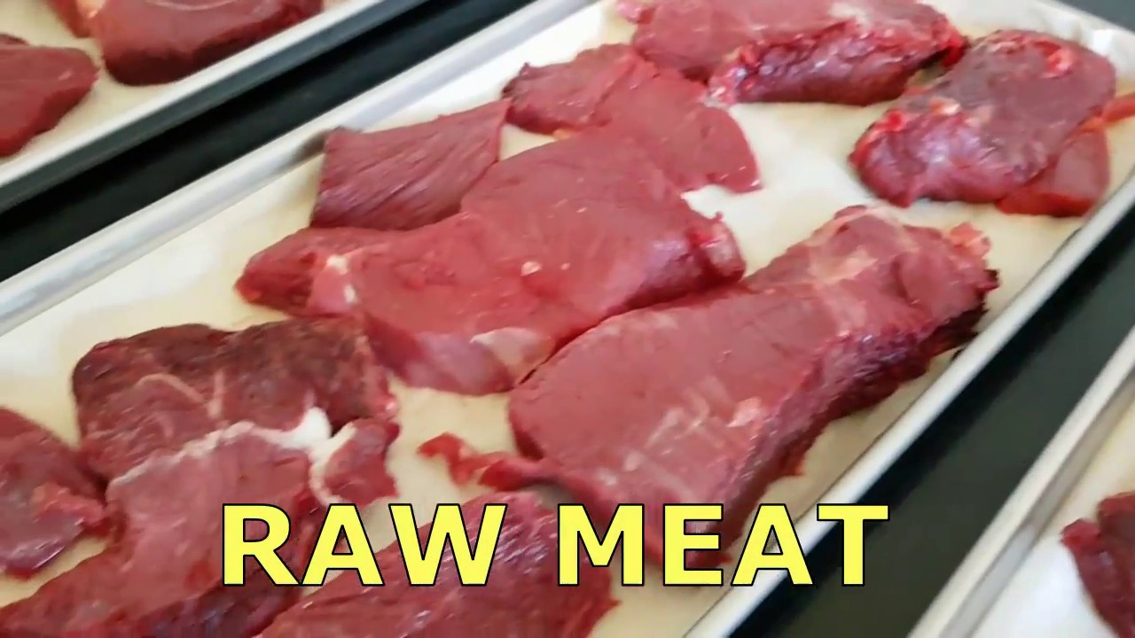 LIOPHILIZATION OF MEAT СУБЛИМАЦИЯ МЯСА