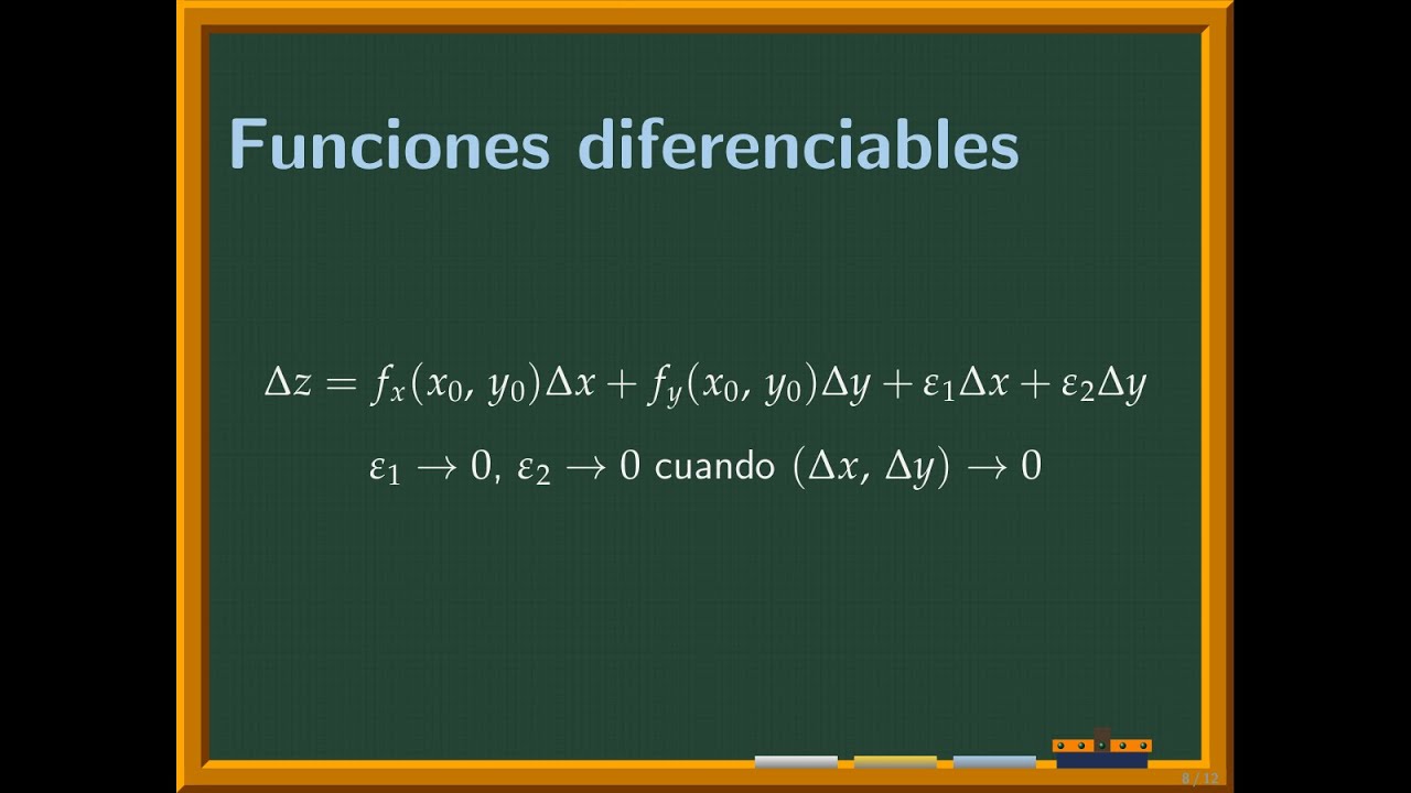Funciones diferenciables