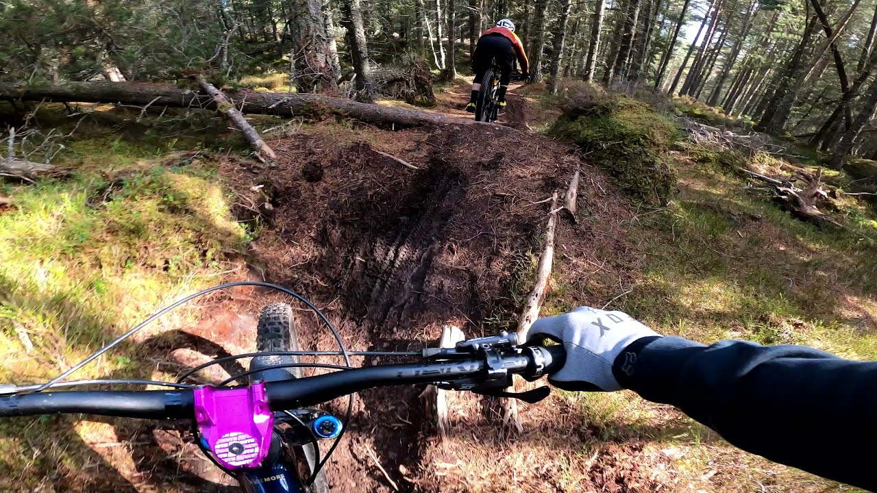 Longest UK MTB Descent - Golspie Wildcat Trails - MTB Scotland