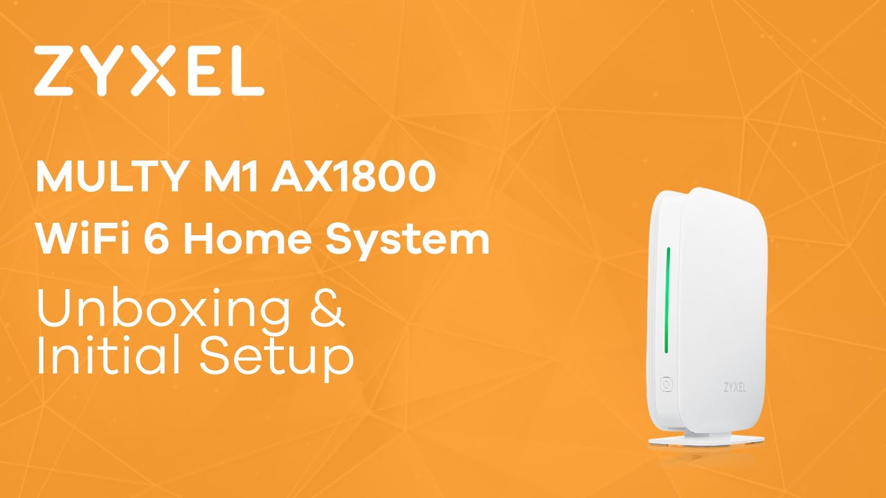 WSQ20 / MULTY M1 AX1800 WiFi6 Whole Home WiFi System - Unboxing & Initial Setup