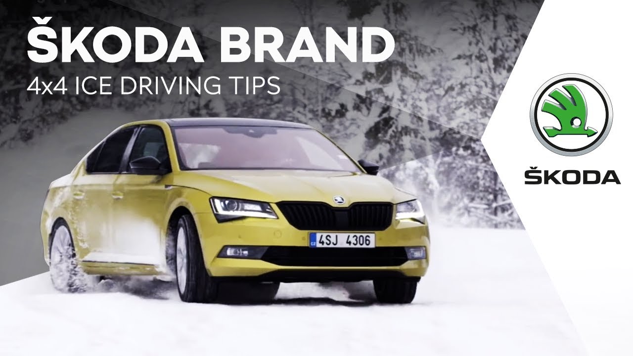 &Scaron;KODA BRAND: 4x4 Ice Driving Tips