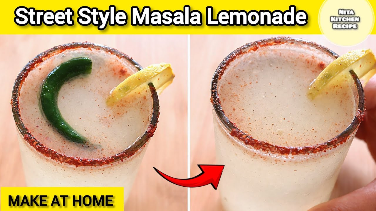 Street Style Masala Spicy Lemon Juice Recipe 🍋 | 2 मिनट में चटपटी मसाला शिकंजी | Summer Drink#recipe