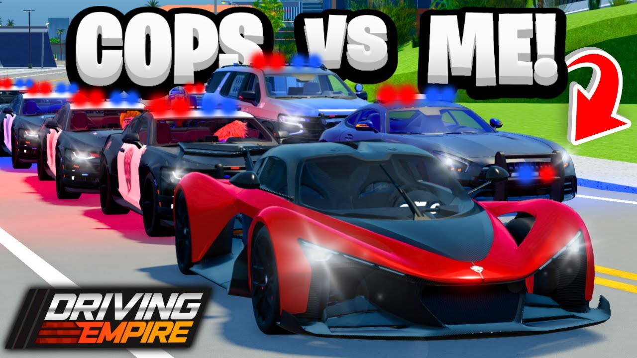 25 Police VS Me In Driving Empire!