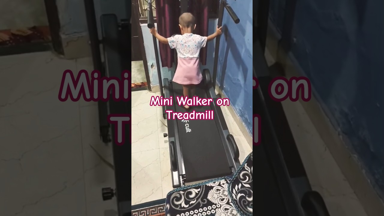 Baby’s First Treadmill Walk 👶🏃‍♀️ | Too Cute to Miss 
