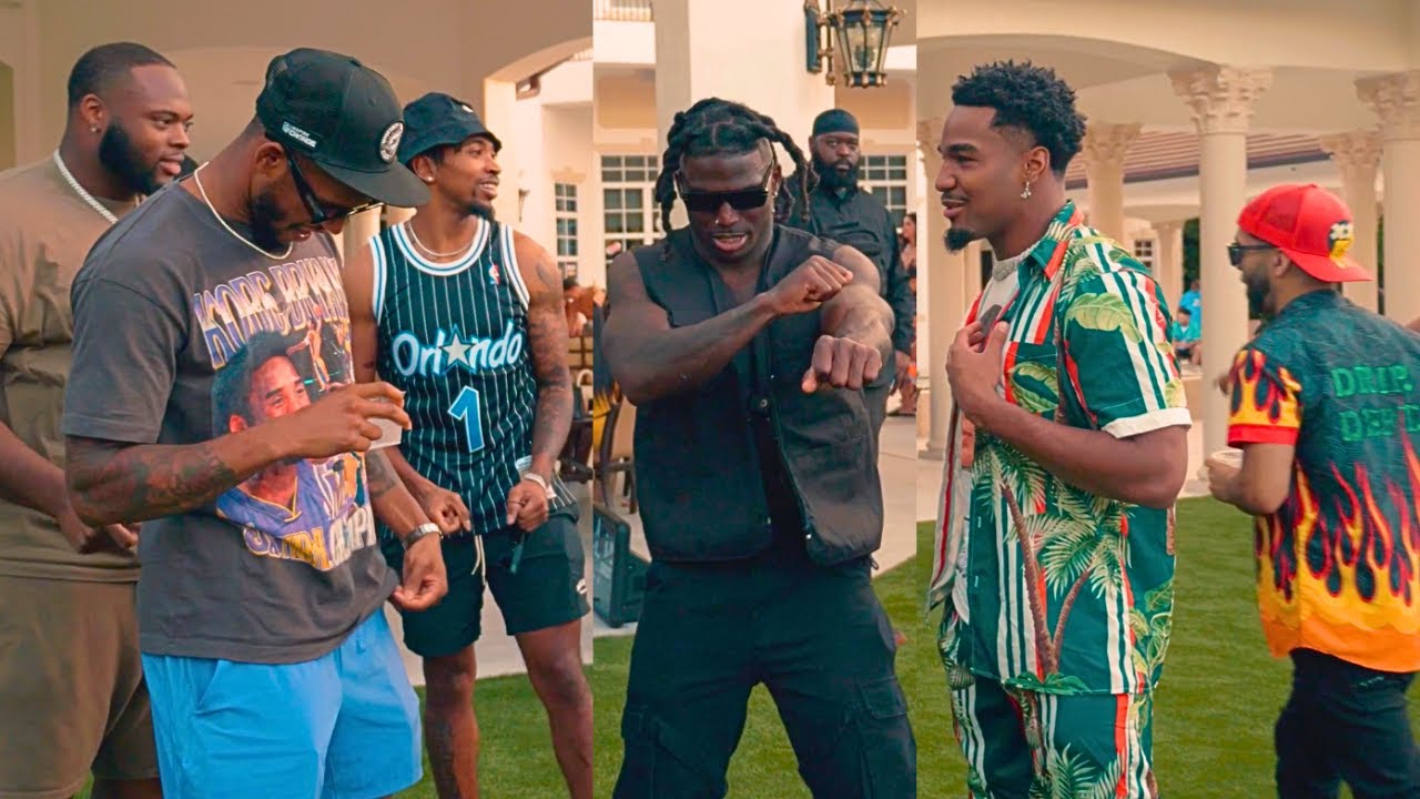 TYREEK HILL CELEBRATES BIRTHDAY PARTY WITH DOLPHINS TEAMMATES
