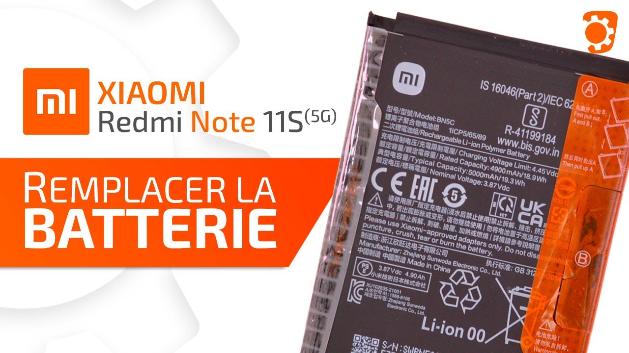 Comment changer la batterie du Xiaomi Redmi Note 11S (5G) ? Tuto Brico-phone
