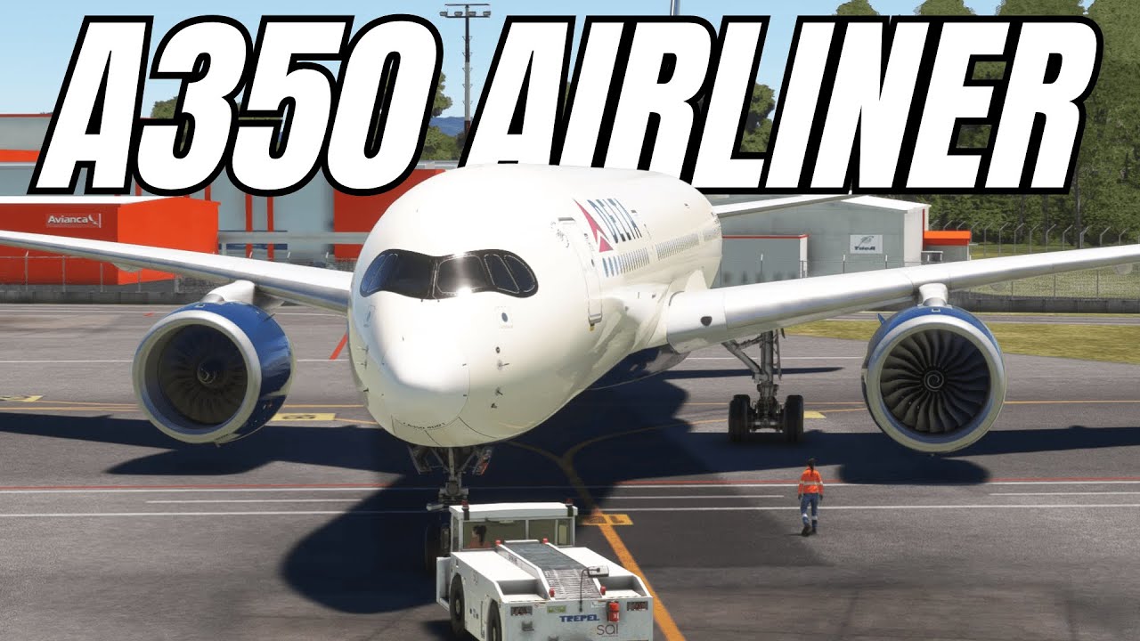 Первый полёт на *ДОЛГОЖДАННОМ* IniBuilds A350! (VATSIM Cross The Land)