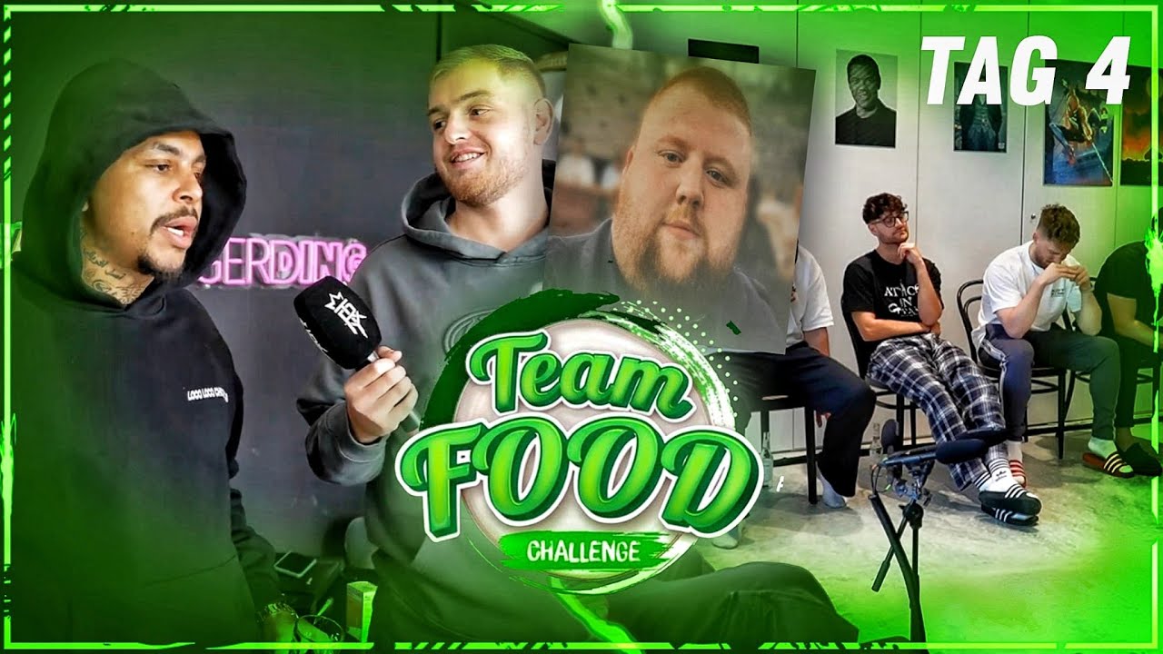 LUCIANO ZU BESUCH😱 + ESSEN, TALKS & MEHR!😂 Team Food Challenge mit Trymacs, Rohat, Abu & co. Tag 4🔥