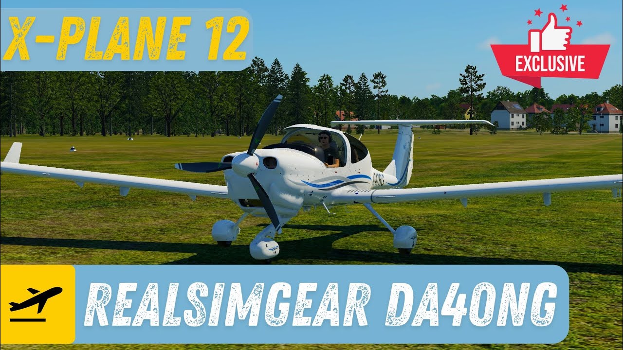X-Plane 12 | RealSimGear DA40NG
