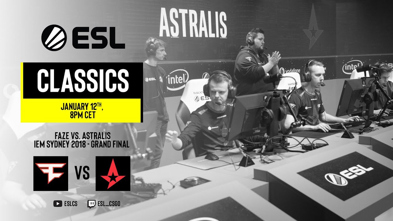 ESL Classics: IEM Sydney 2018 Grand Final FaZe vs. Astralis