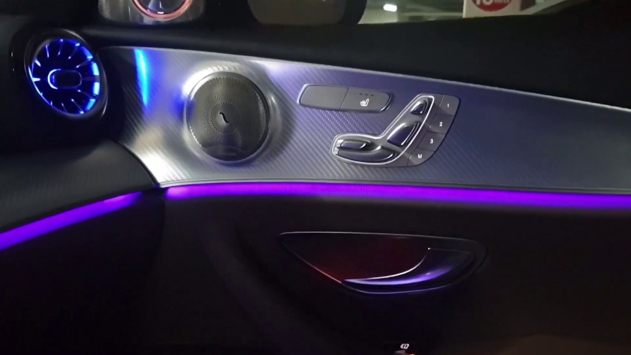벤츠 엠비언트 라이트 실내감성 벤츠를 선택하는 이유 Mercedes Benz ambient lght