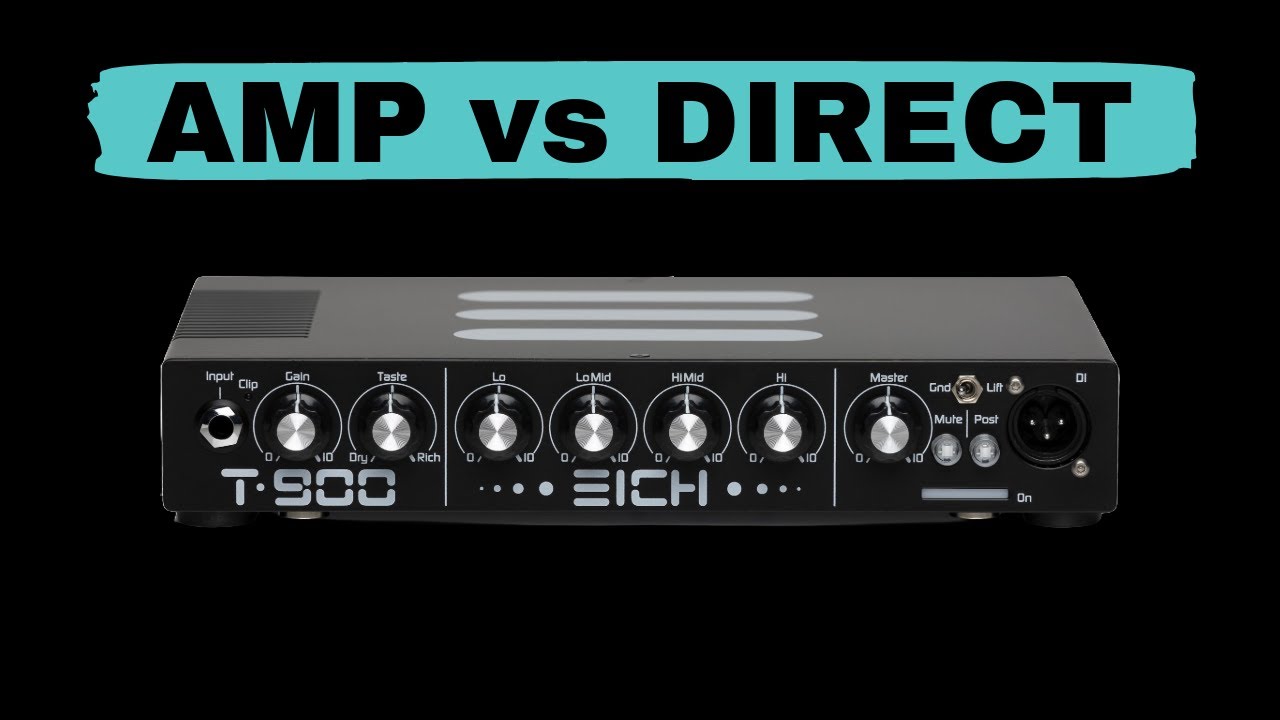 Eich T-900 Bass Amp DI Demo
