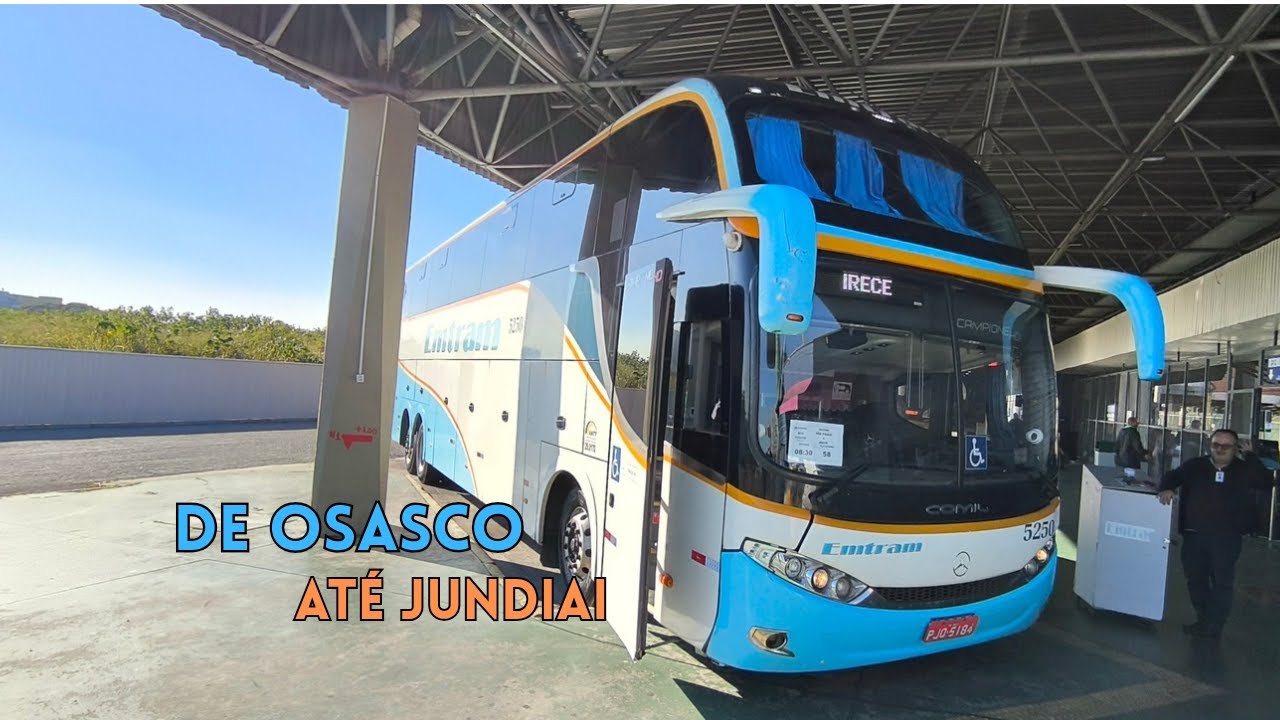 POV: De Osasco Até Jundíai. Carro 5250 da Emtram #onibus