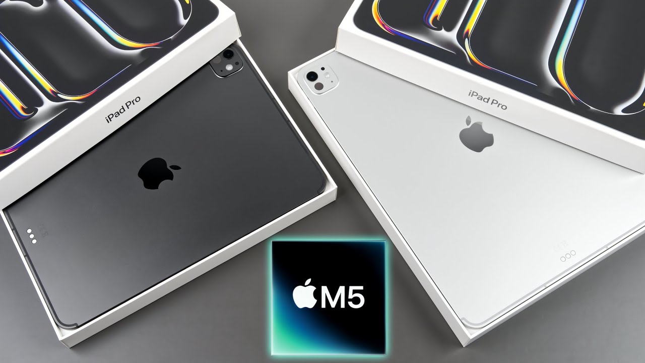 M5 iPad Pro - Unboxing, erster Test, bisheriger Eindruck & Größenvergleich (2025)