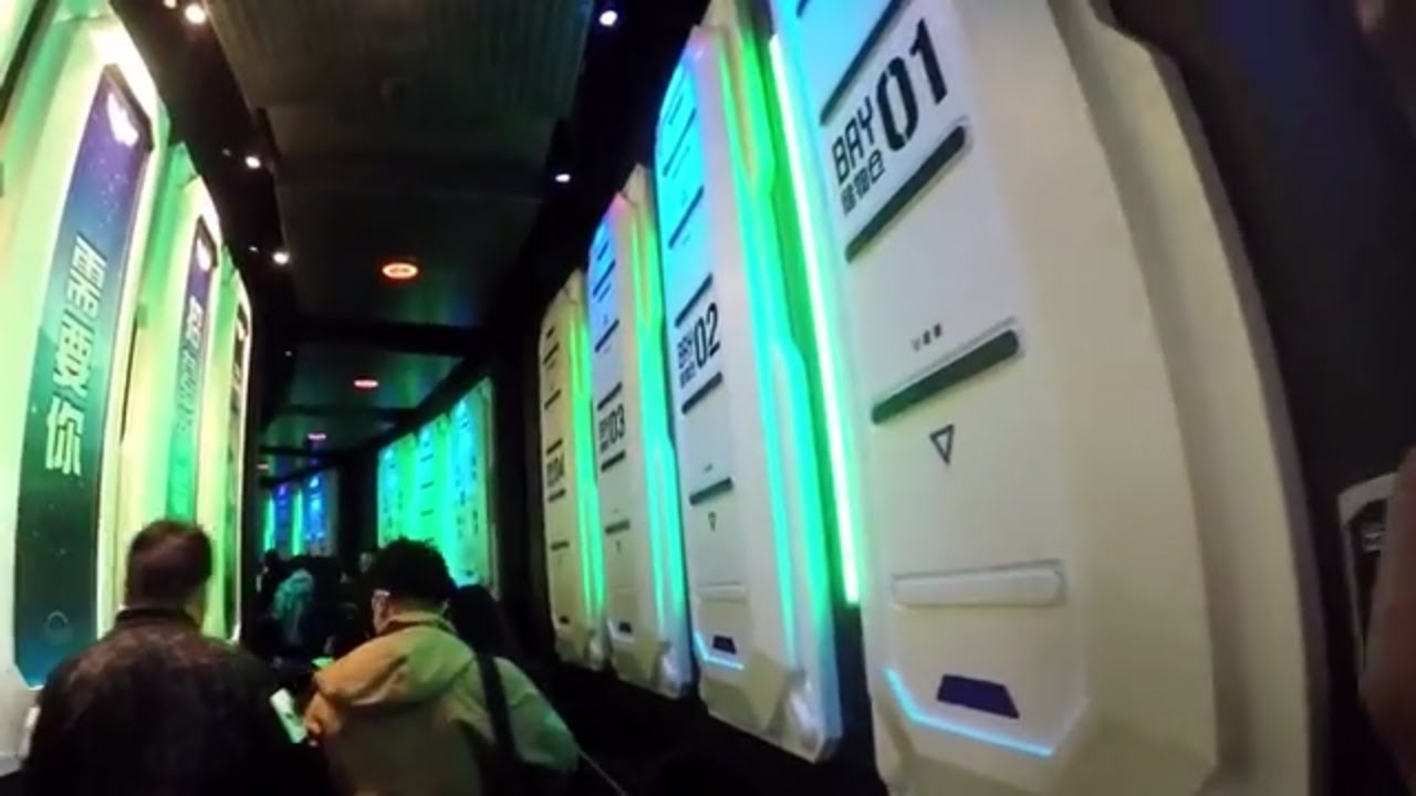 Buzz lightyear POV from Shanghai Disneyland, full first person ride