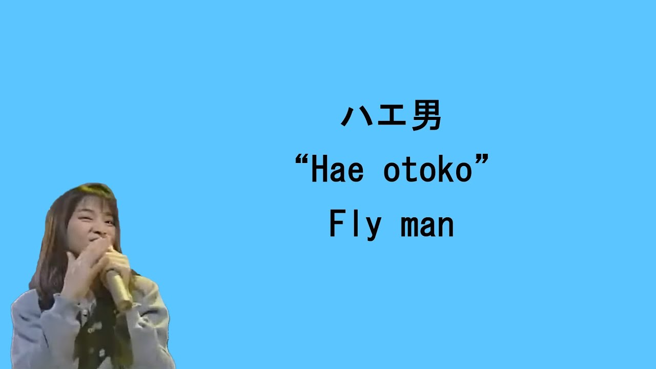 Chisato Moritaka (森高千里) - Fly man / ハエ男 [Lyrics Eng/Jap/Ro] 歌词