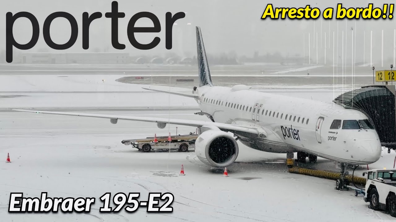 PORTER I Embraer 195-E2 I Toronto - Ottawa I Economy