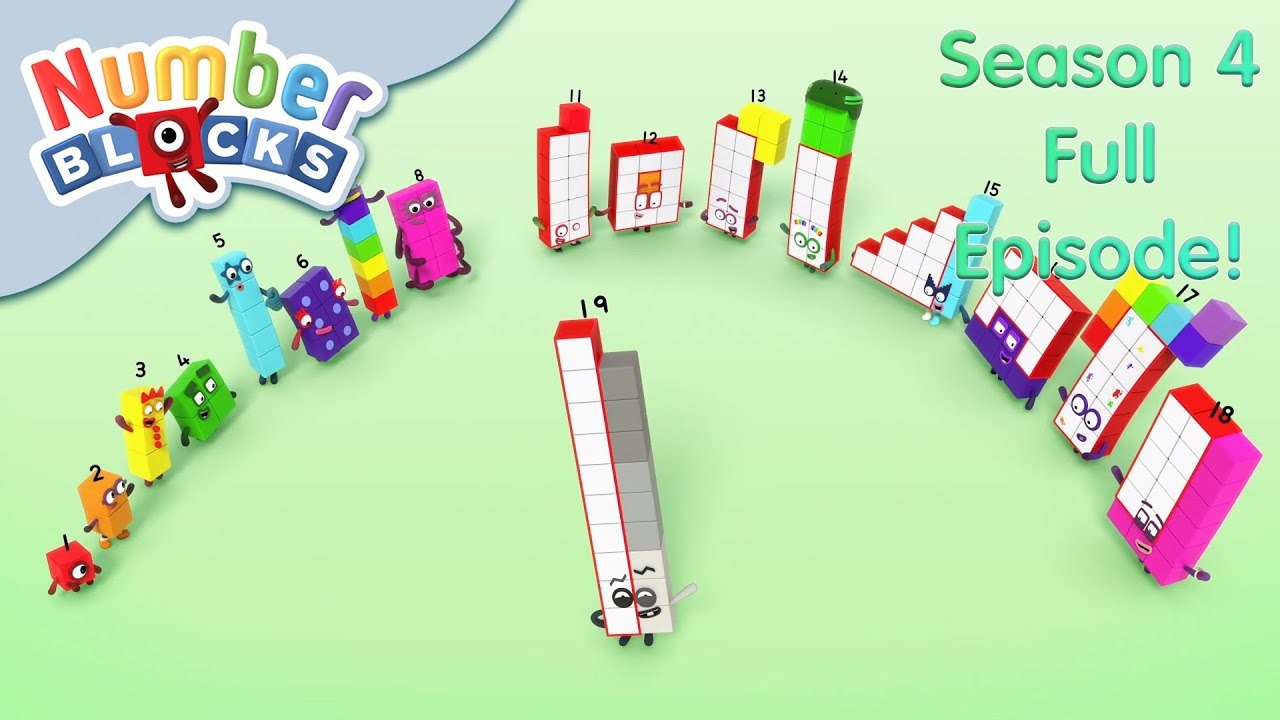 Nineteen ✨| Full Episode - S4 E10 | Learn to Count - Numberblocks