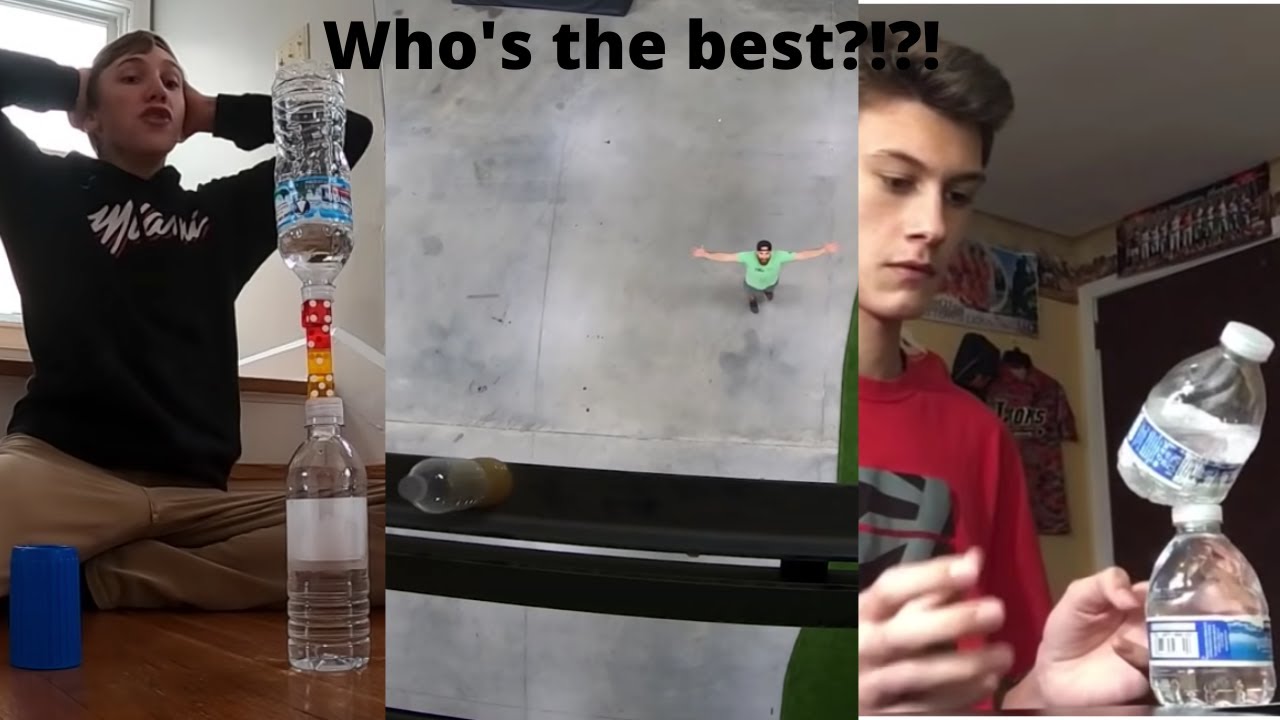 Who’s the best flipper?!?! That’s amazing, Dude perfect or Creezy