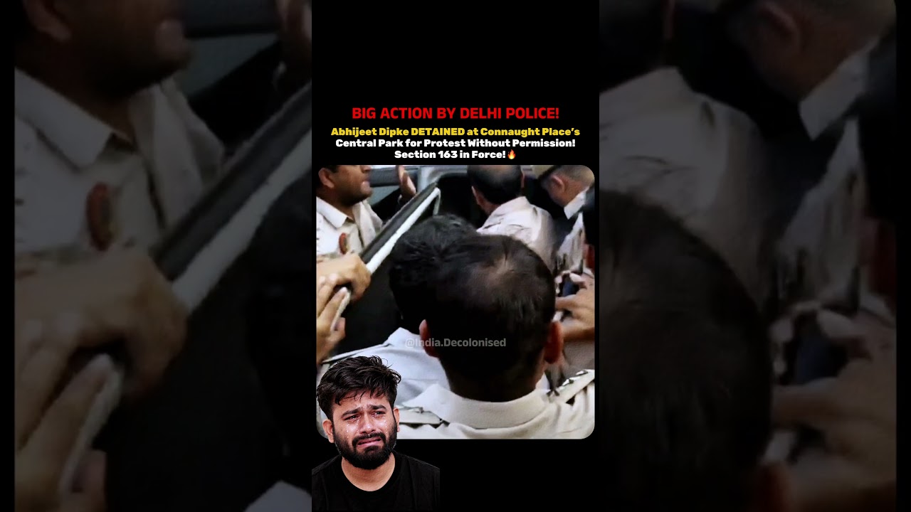 LAW & ORDER IN FOCUS: DELHI POLICE TAKE ACTION AT CONNAUGHT PLACE!