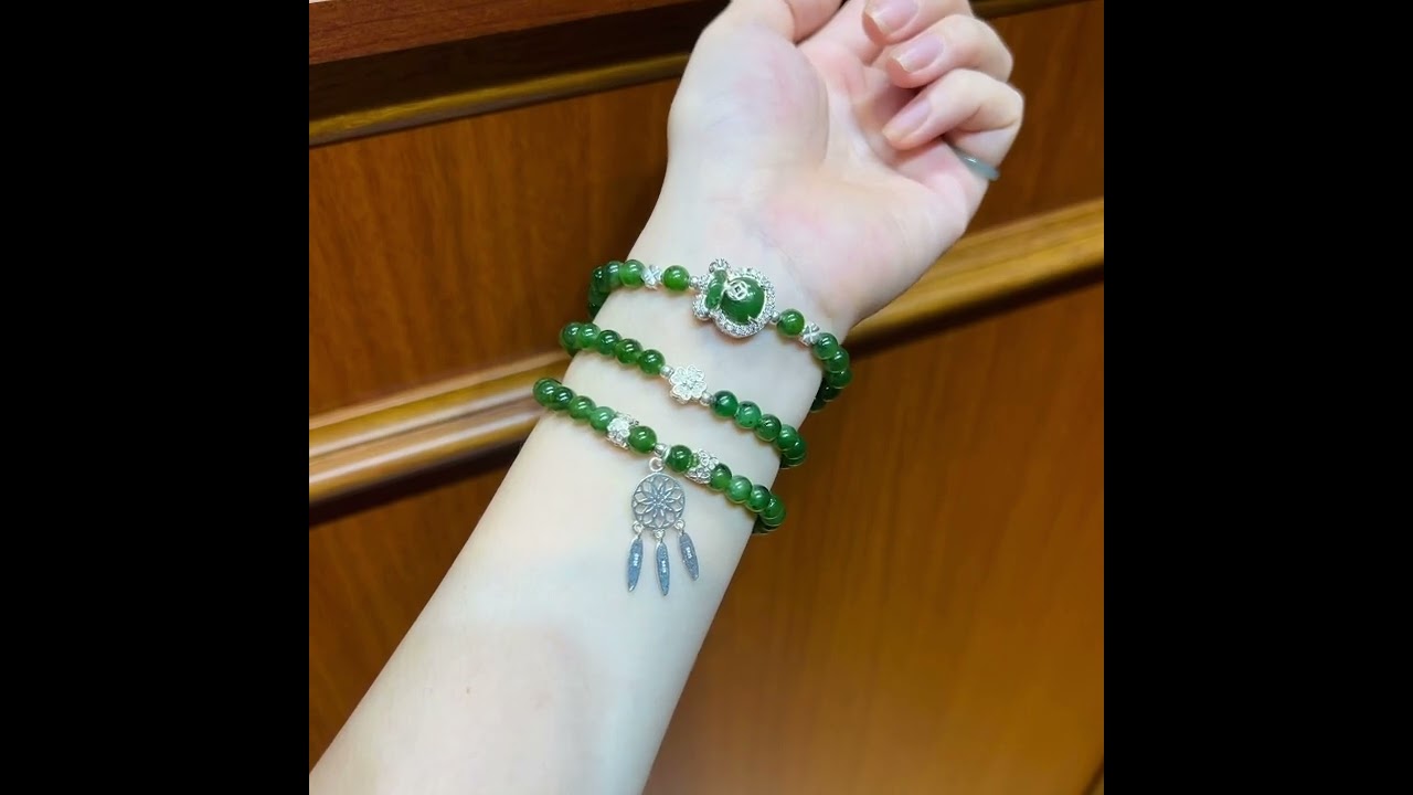 T&uacute;i tiền  Diopsite #jewelry #gemstone #fengshui #bracelet #daphongthuy
