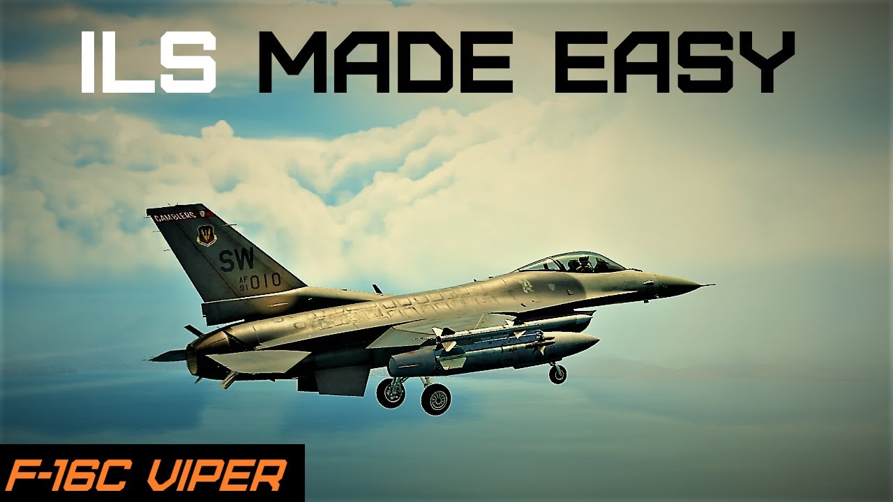 Система посадки по приборам | DCS F-16C