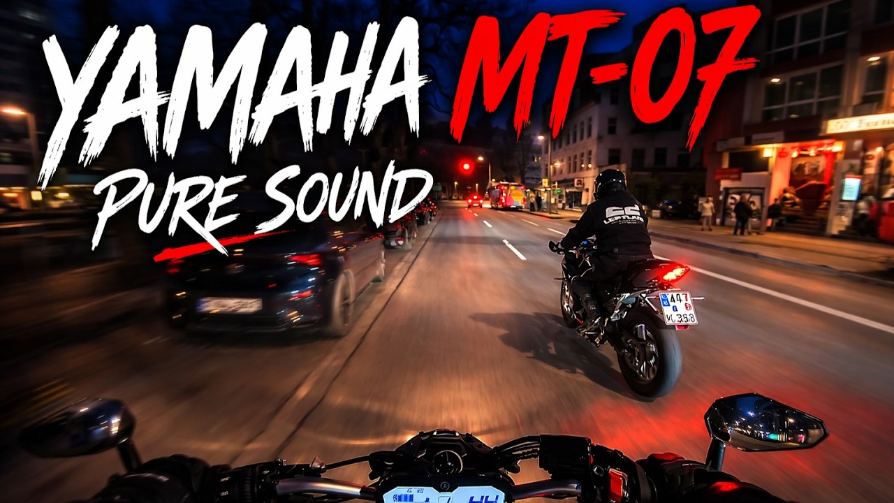 Yamaha MT-07 Pure Sound 🔊 | Raw Exhaust Sound | No Music | Roads Italia Exhaust