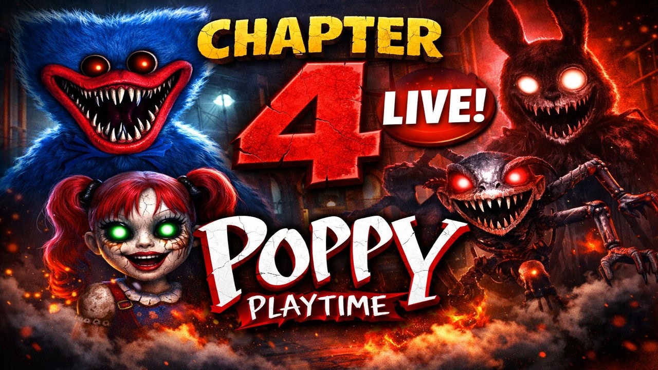 POPPY PLAYTIME CHAPTER 4 LIVE 🔴 ENDING REVEALED! | Full Horror Gameplay Hindi