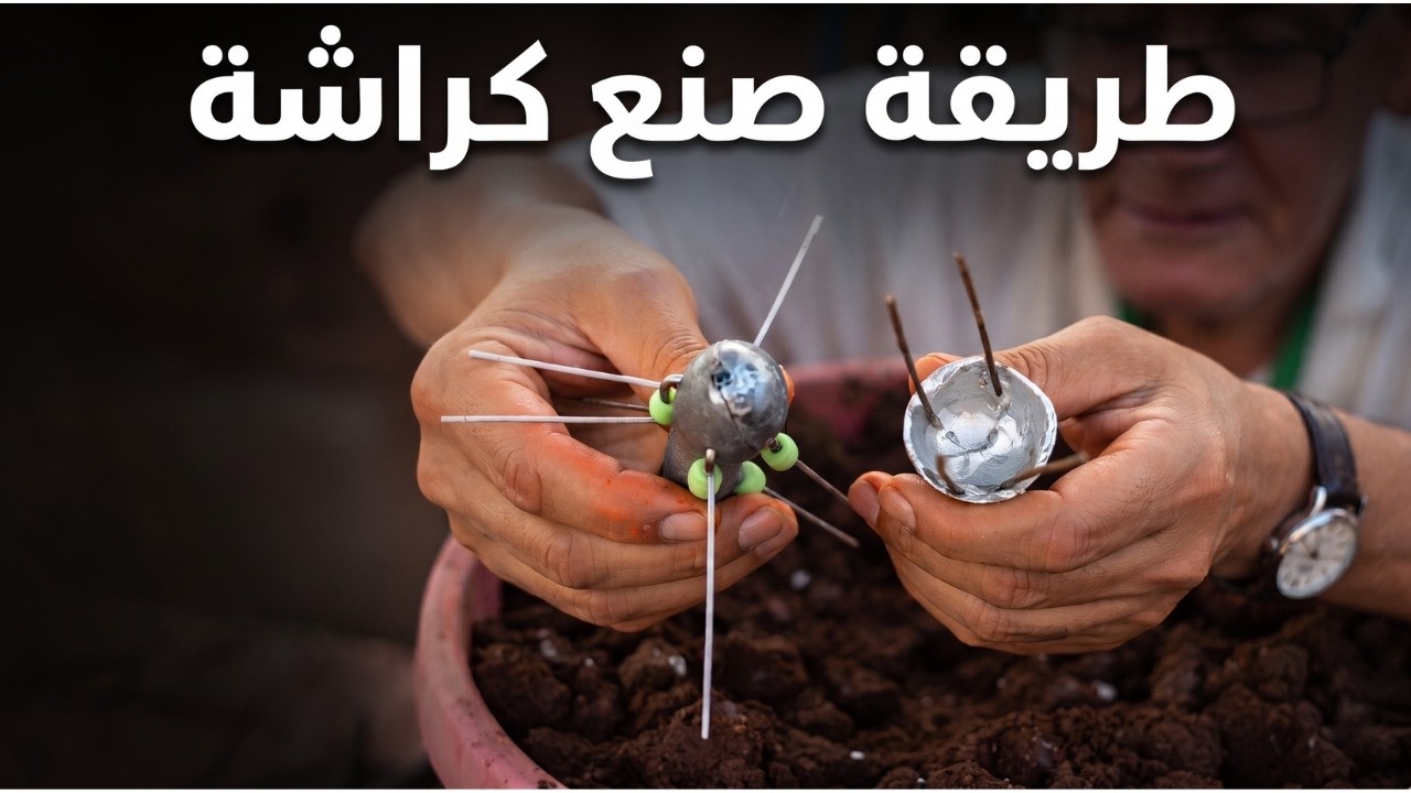 Plomb Grappin : طريقة صنع كراشة للصيد في الأماكن الصخرية