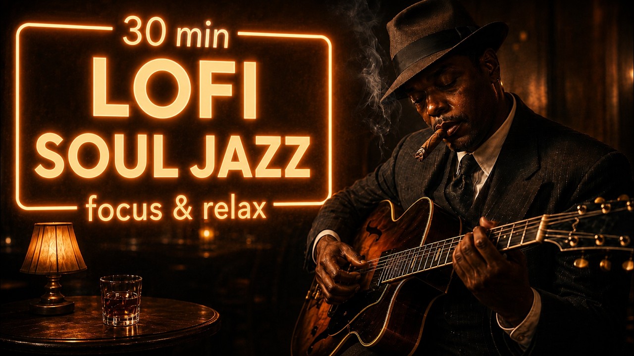 30 min Lofi Soul Ambience – Smooth Soul Jazz Atmosphere / AJV Studio