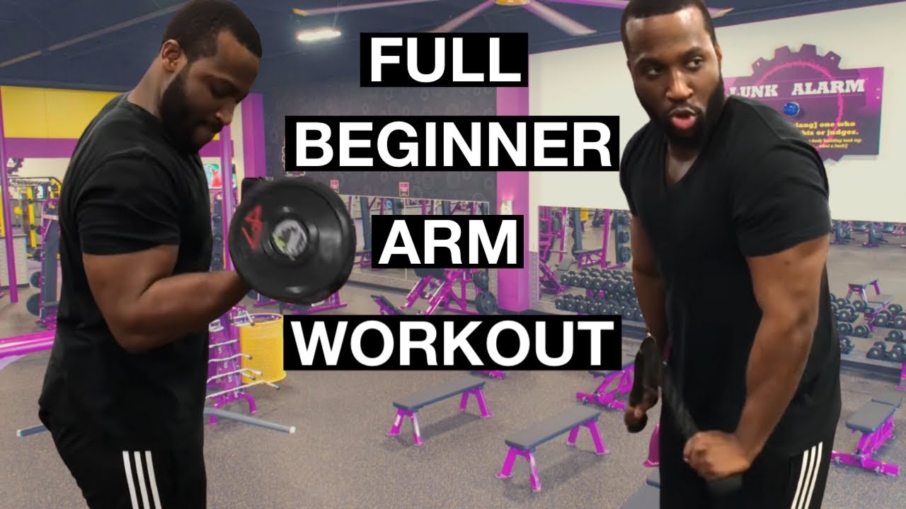 Тренировка рук для начинающих в Planet Fitness