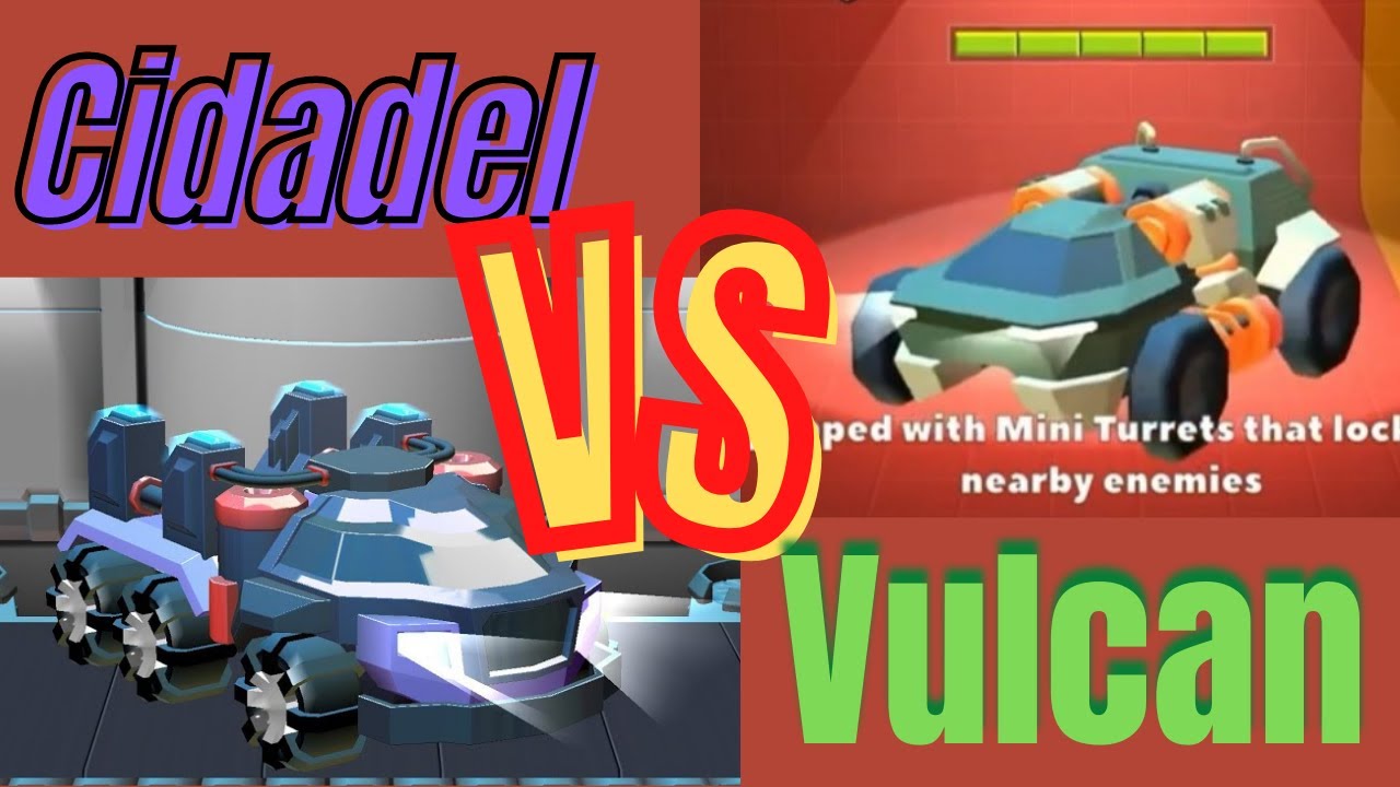 Citadel vs Vulcan | Crash of Cars
