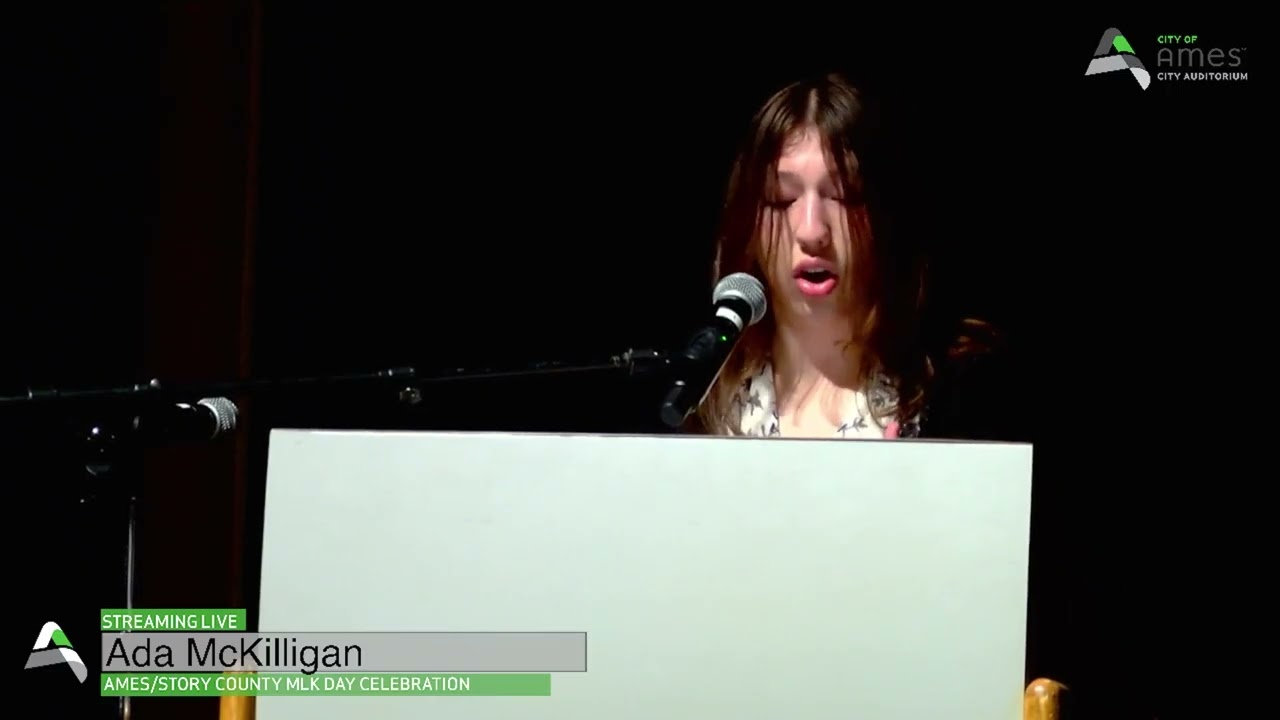 MLK Celebration Event Essay Contest Winner Ada McKilligan