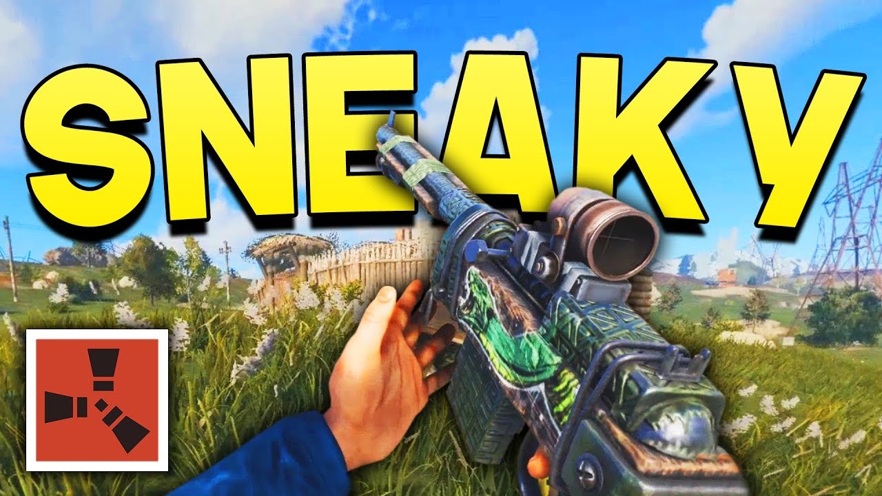 SNEAKING INTO A RAID SOLO! - Rust SOLO Gameplay #16