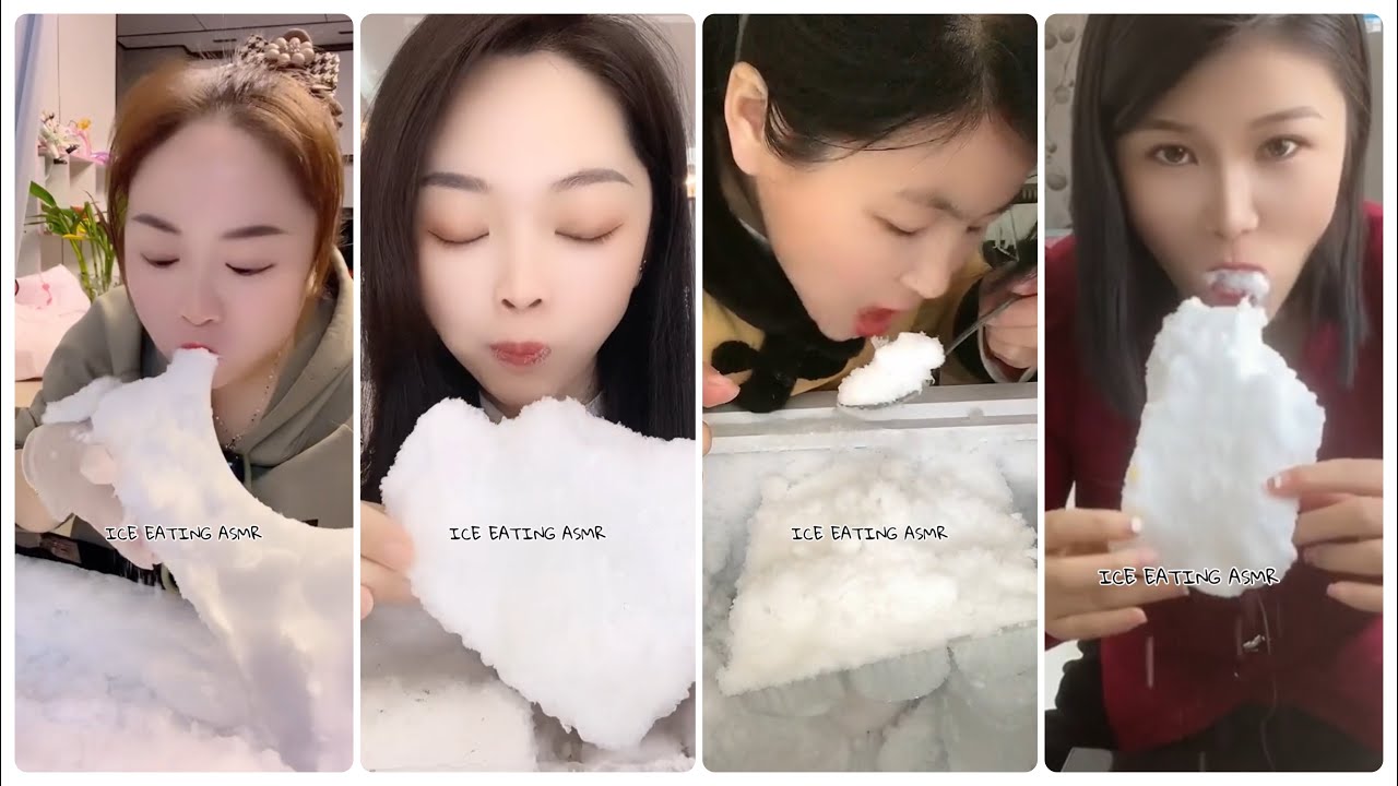 [ASMR] FREEZER FROST EATING & frystifrost & SOFT ICE EATING& ICE MUKBANG & ЯДЕНЕ С ЛЕД & BUZ YEMEK 7