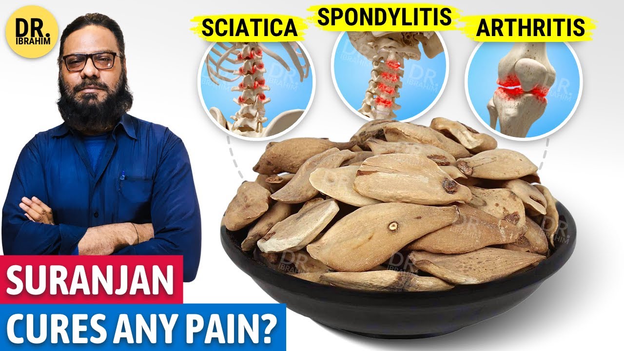 Suranjan Talkh Se Haddiyon Ki Bemario Ka Ilaj?! Surnjana Benefits | Dr. Ibrahim