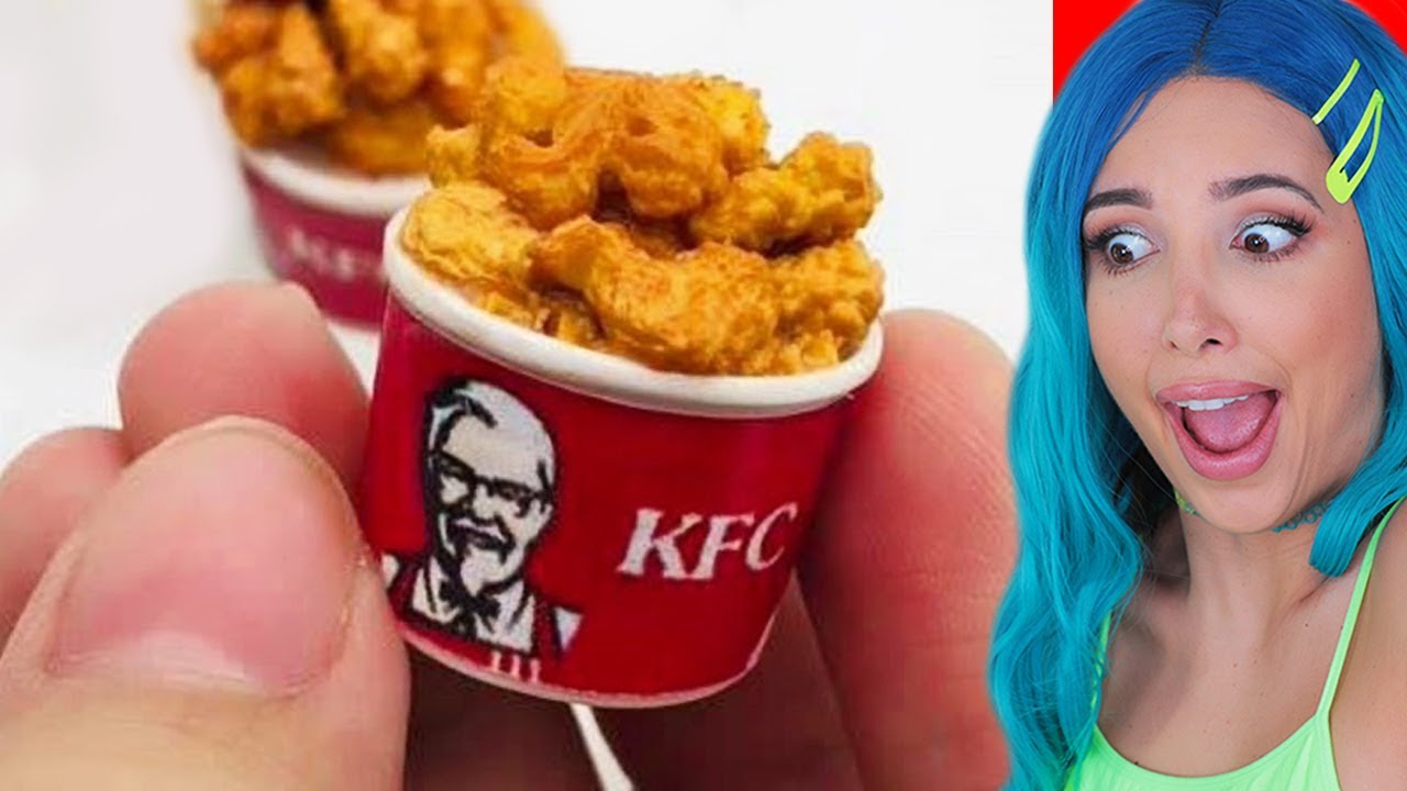 COMIDA MINIATURA REAL QUE TE PUEDES COMER | Mariale