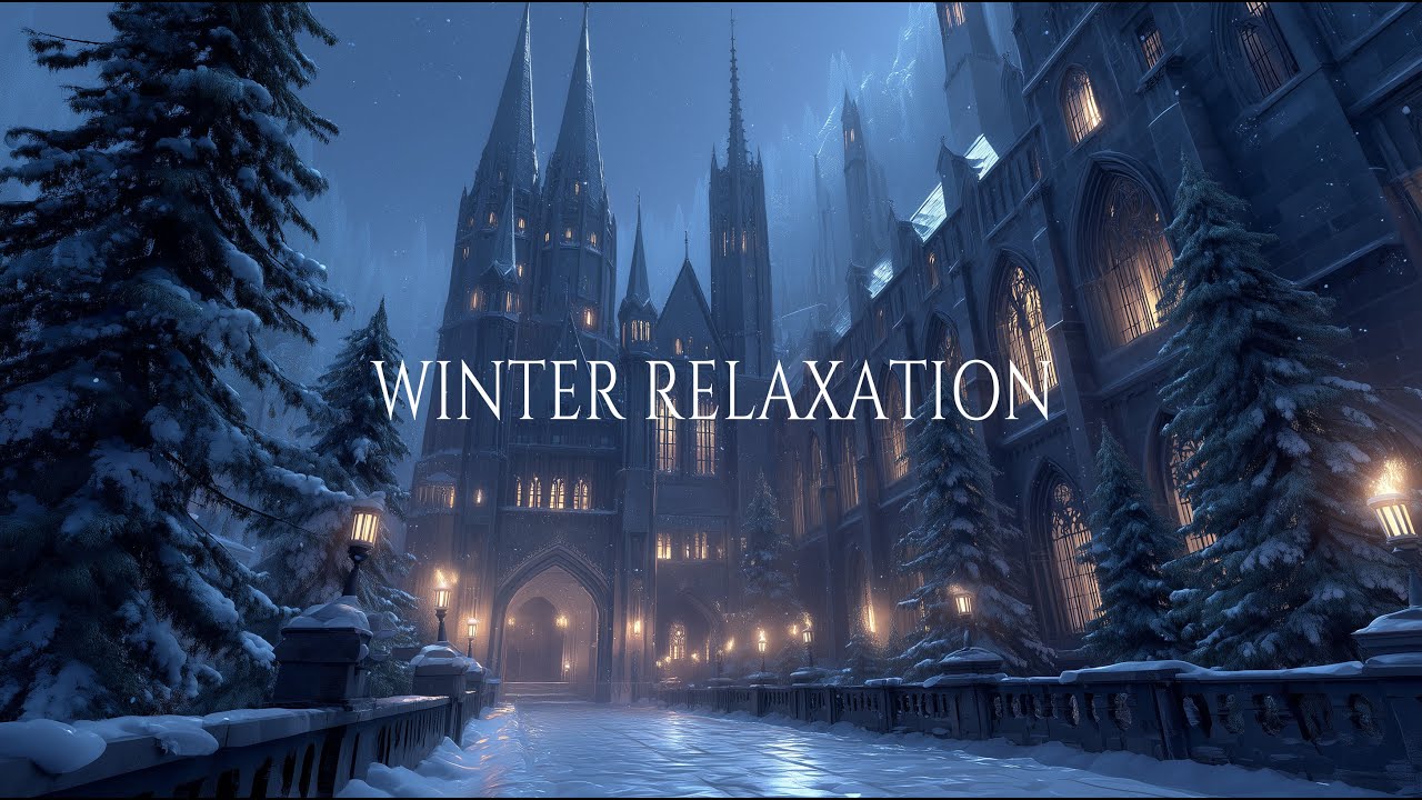 Winter Gothic Castle ❄️ Relaxing Music for Deep Sleep, Calm & Meditation